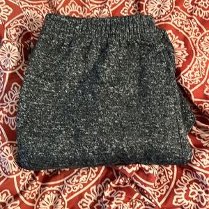 Gray sweat pants